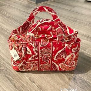 Vera Bradley Rosy Posie Abby Handbag | NWT